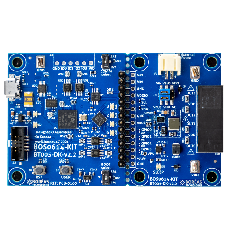 BOS0614 开发套件 – Boréas Technologies