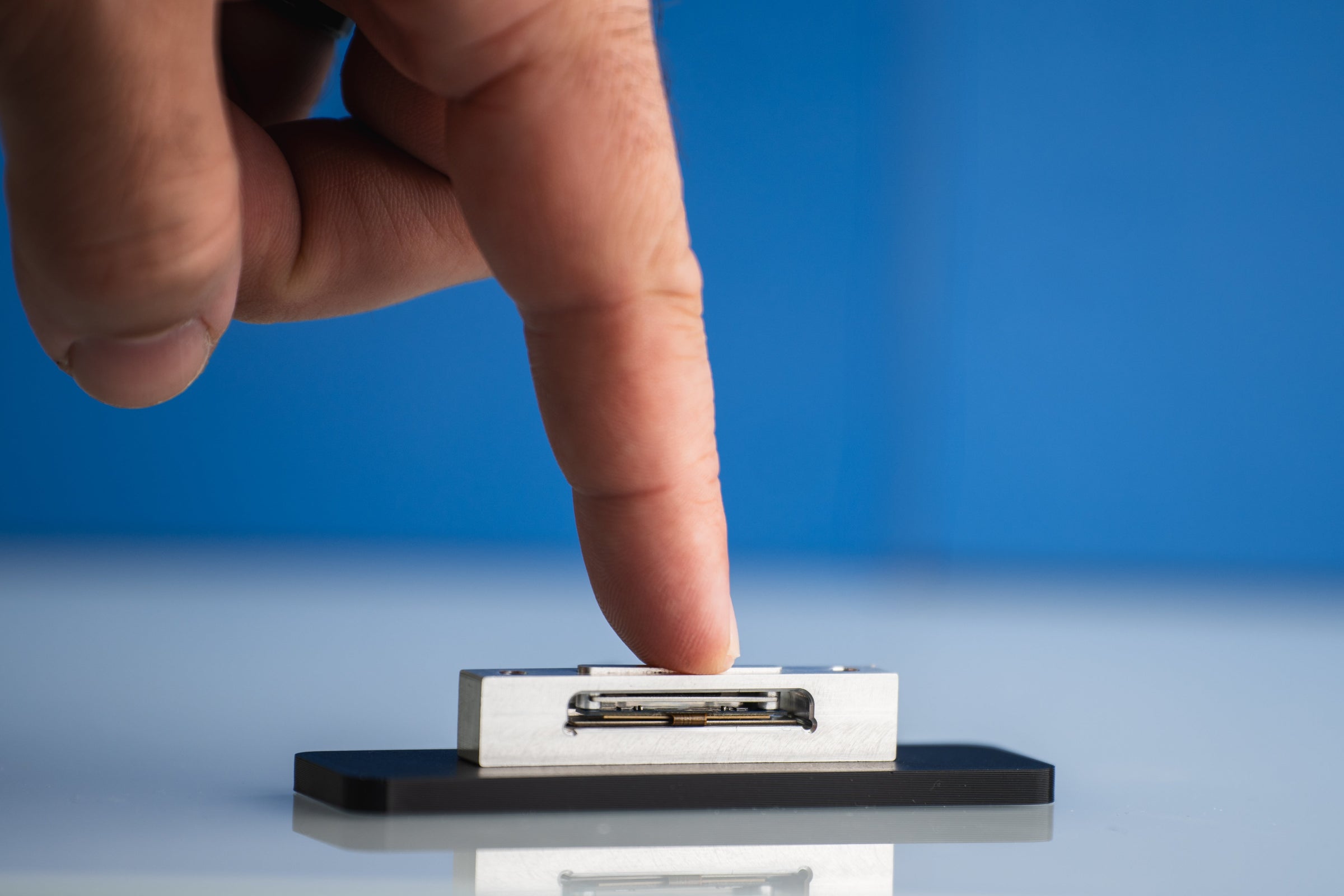 Piezo Solid-State Button